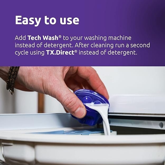 Nikwax Outdoor Protection Kit - cleaning and waterproofing for clothing - includes: Tech Wash 1L | TX.Direct 300ml | FREE 10L Dry Bag - Image 2