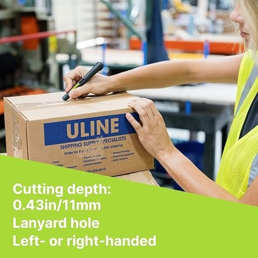 Slice 10512 Auto Retractable Pen Cutter | Portable, Retractable Safety Blade With Finger-Friendly Ceramic Blades To Reduce Injuries–Suitable For The Home, Office Or Factory Floor - Image 3