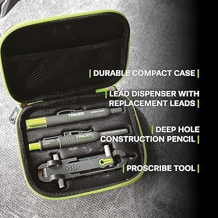 Tracer ProScribe Tool with Deep Hole Pencil, Lead Holster and Carry Case - Image 3