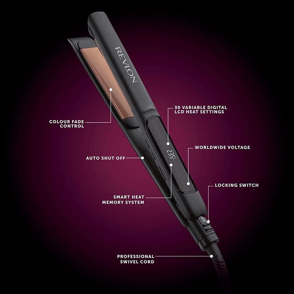 Revlon Perfect Heat Copper Glide Digital Styler - Image 3