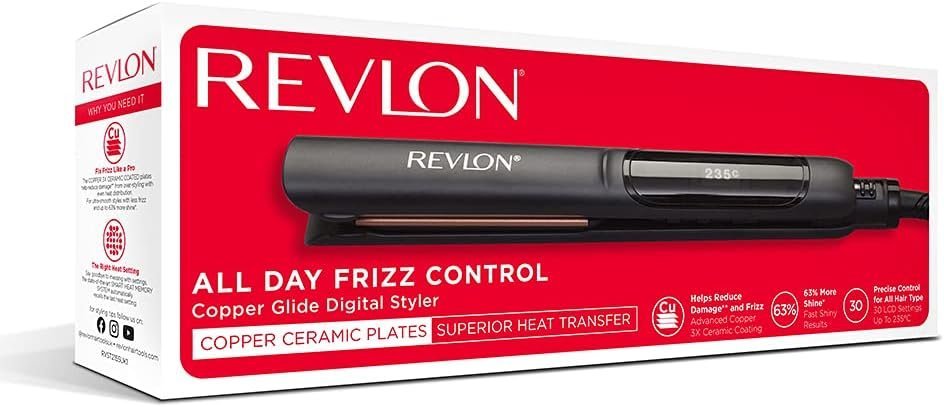 Revlon Perfect Heat Copper Glide Digital Styler - Image 2