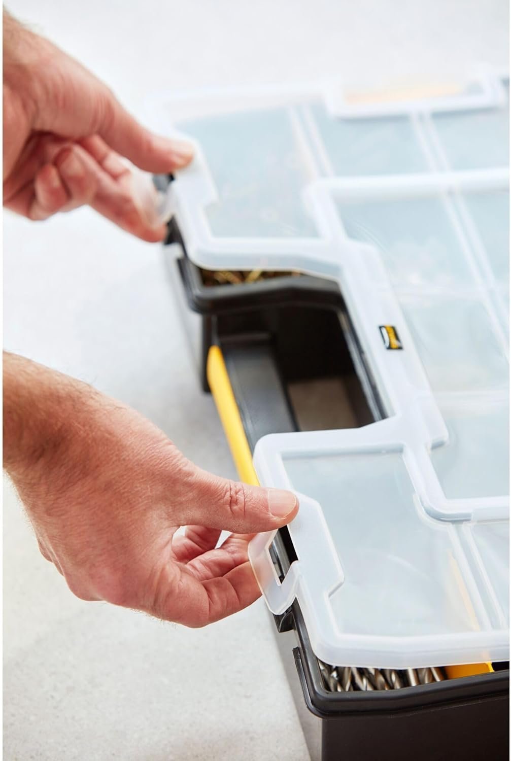 Stanley Professional Organiser, Tool Box, Tool Organiser, Sort Master Seal Tight - Image 7